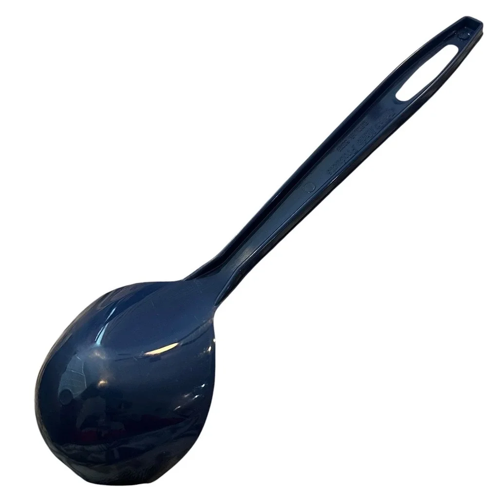Tailor Made Products Navy Blue Plastic Serving Spoon Ladle Kitchen USA 11